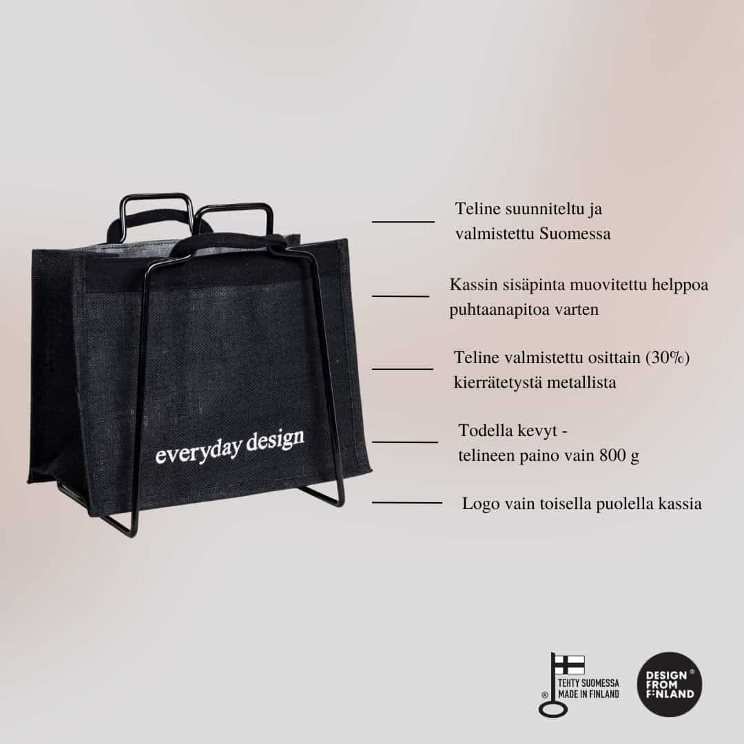 LAHTI-teline ja juuttikassi