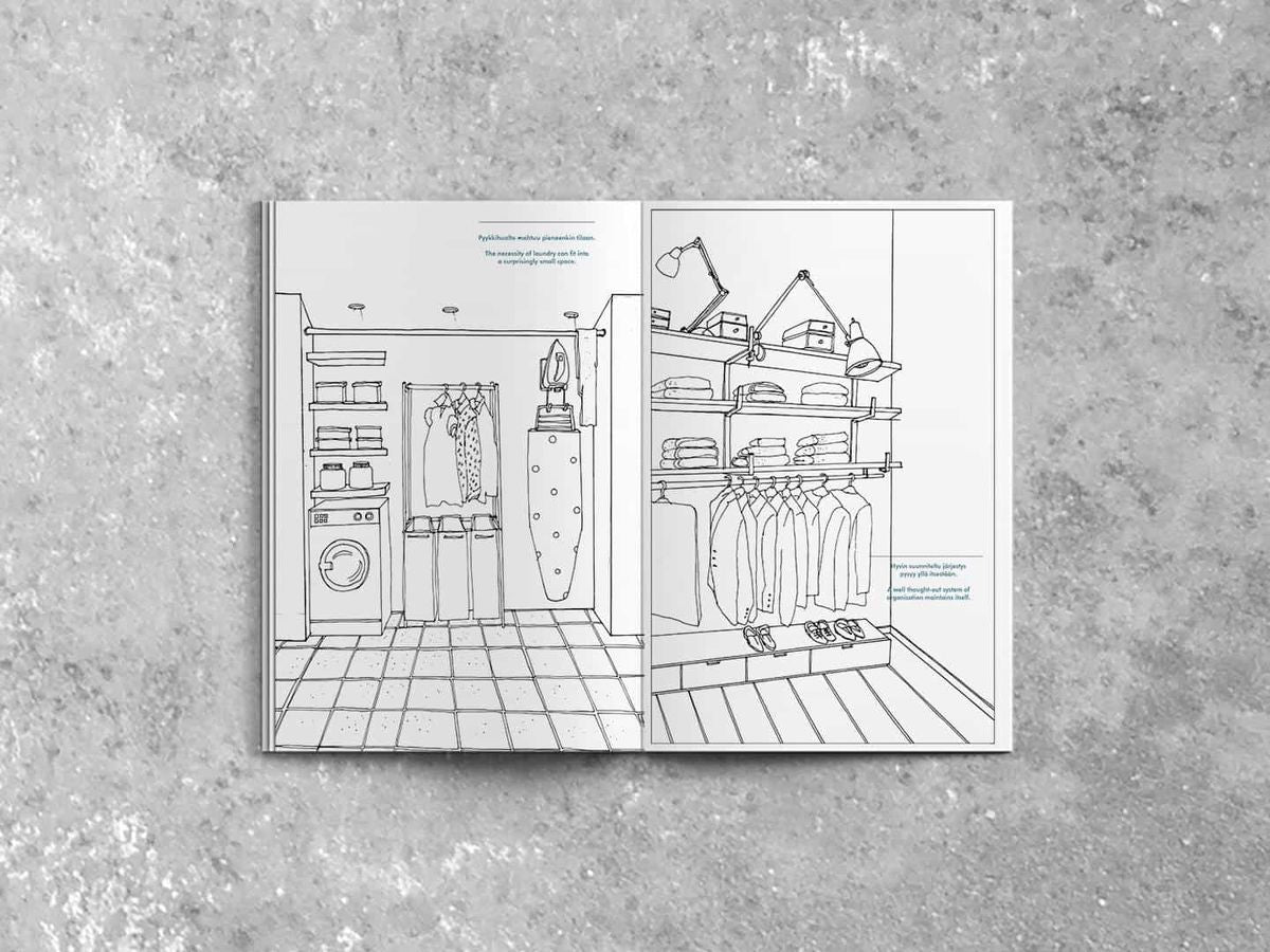 LOFT- sisustuksen värityskirja