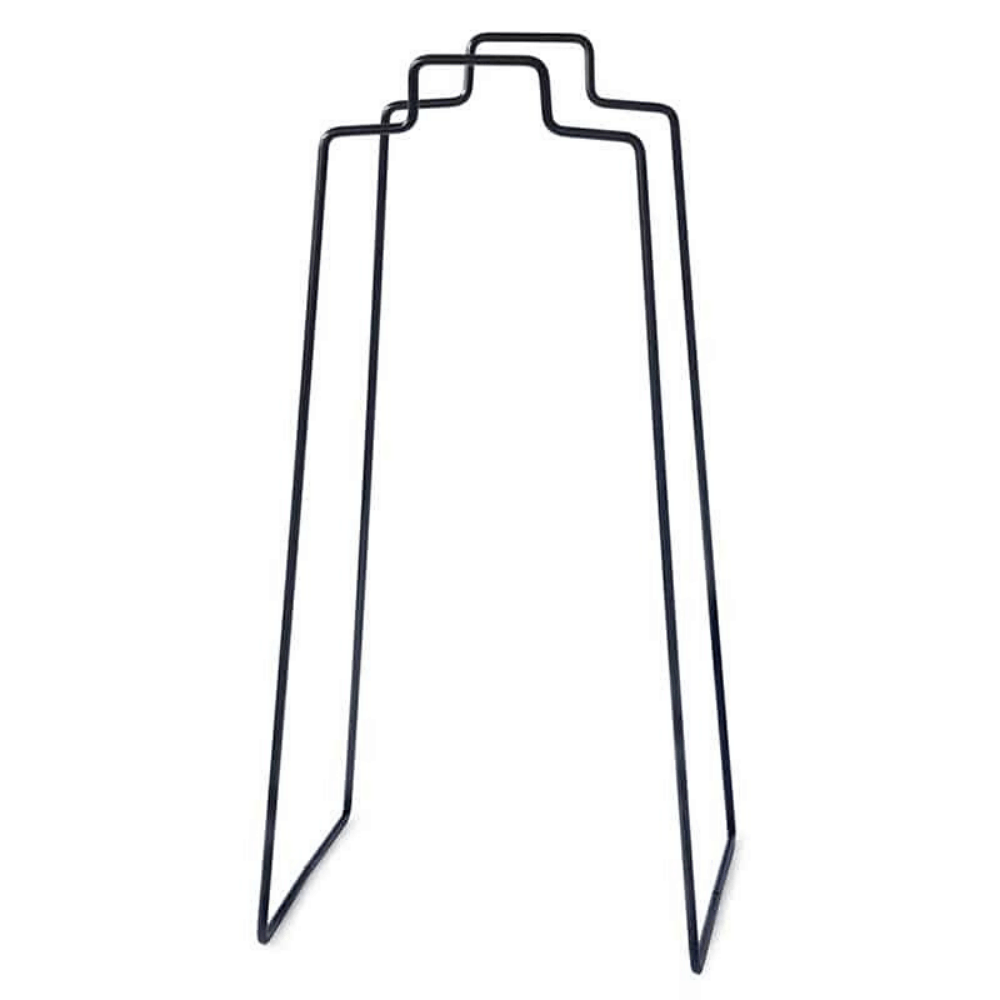 TURKU XL -kierrätysteline musta