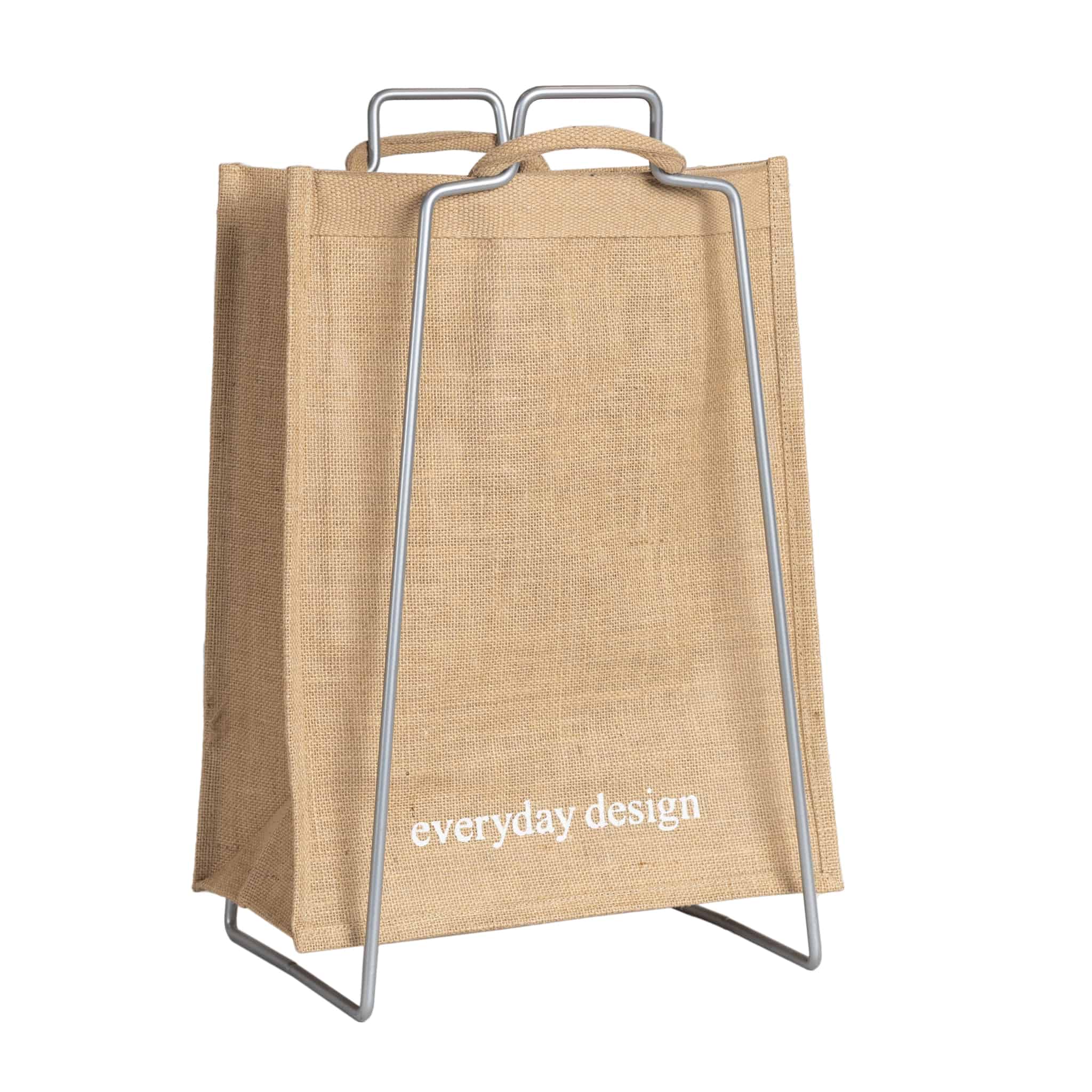 HELSINKI-kassiteline hopea ja juuttikassi