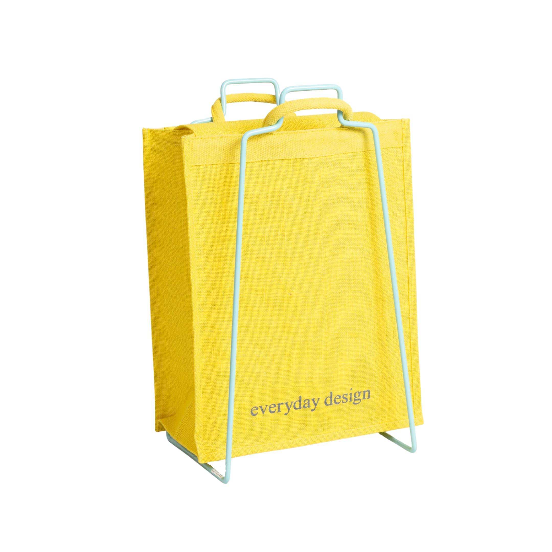 HELSINKI-kassiteline turkoosi ja juuttikassi