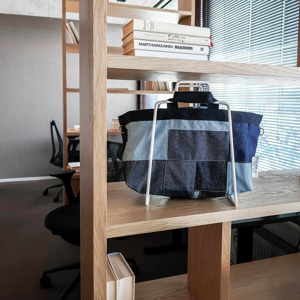 LAHTI-teline ja farkkukassi