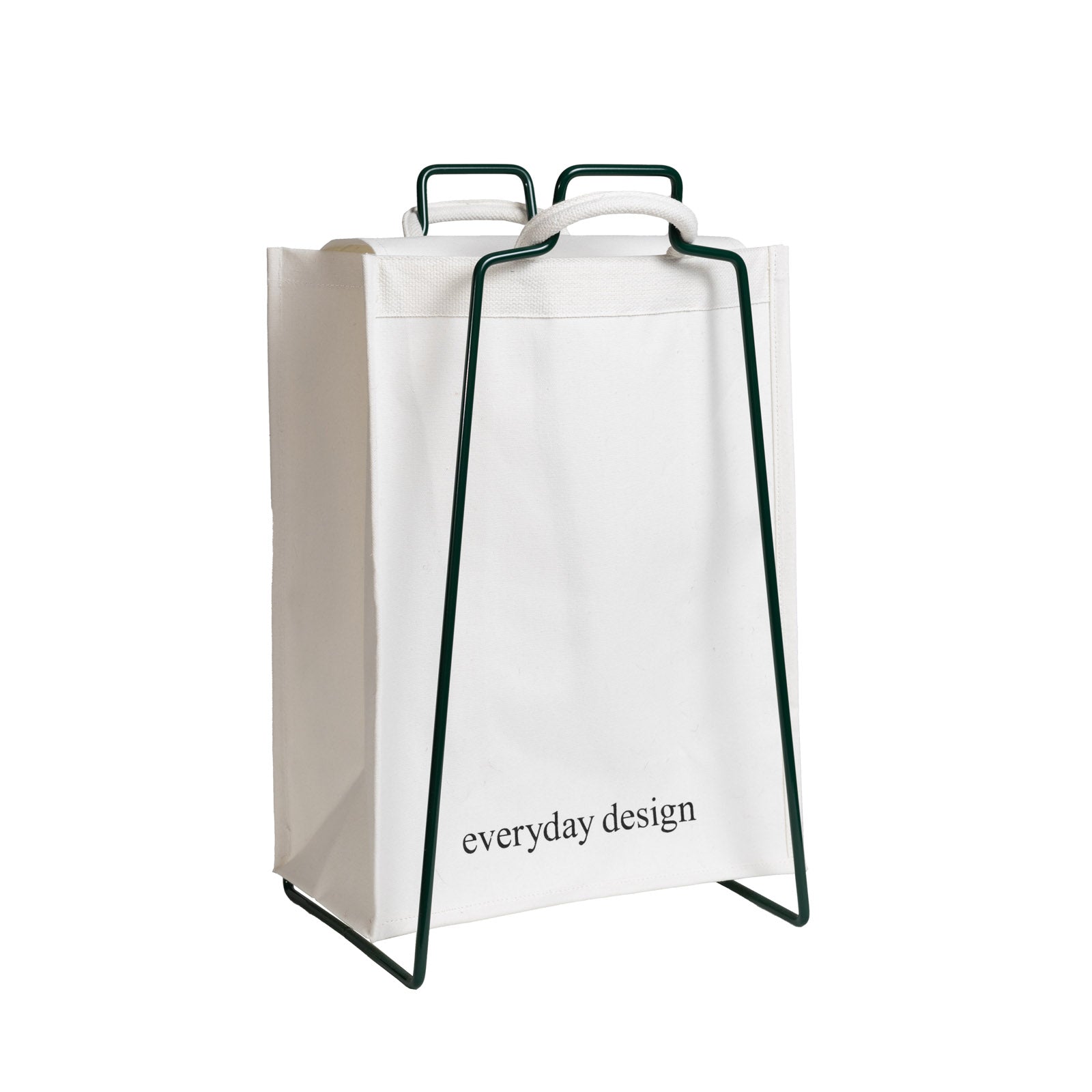 HELSINKI-kassiteline vihreä ja juuttikassi