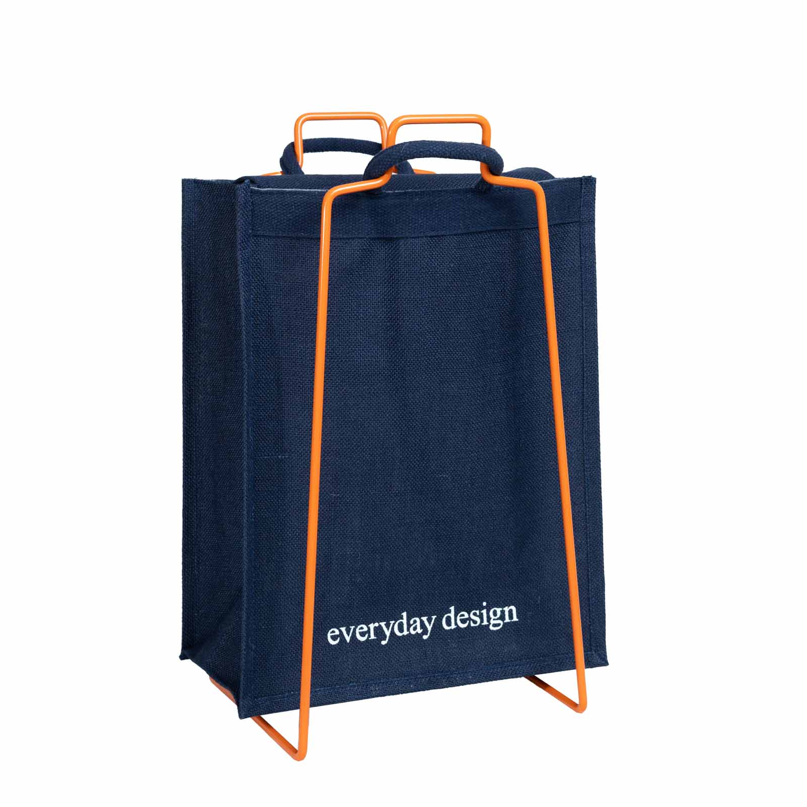 HELSINKI-kassiteline oranssi ja juuttikassi