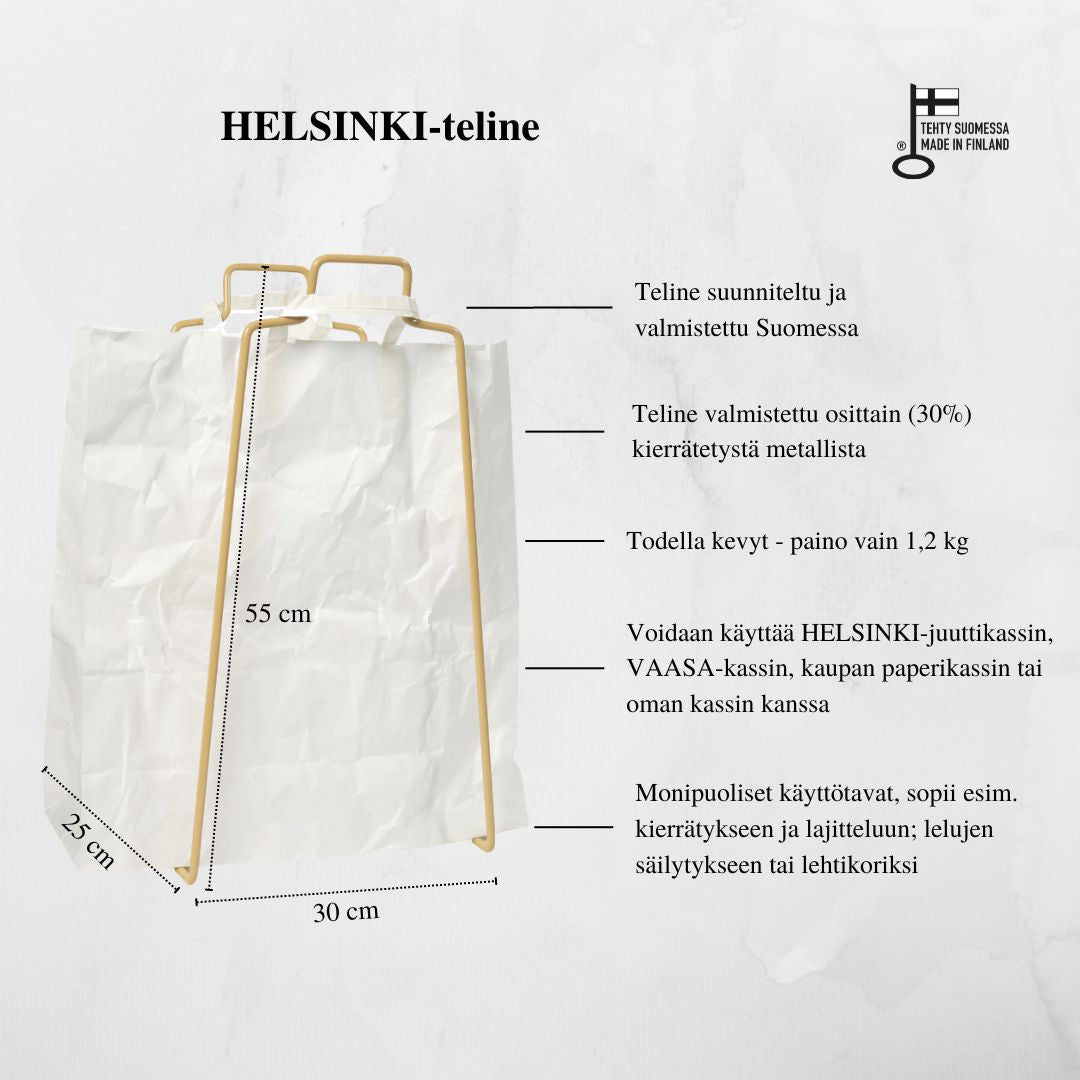 HELSINKI-kassiteline beige