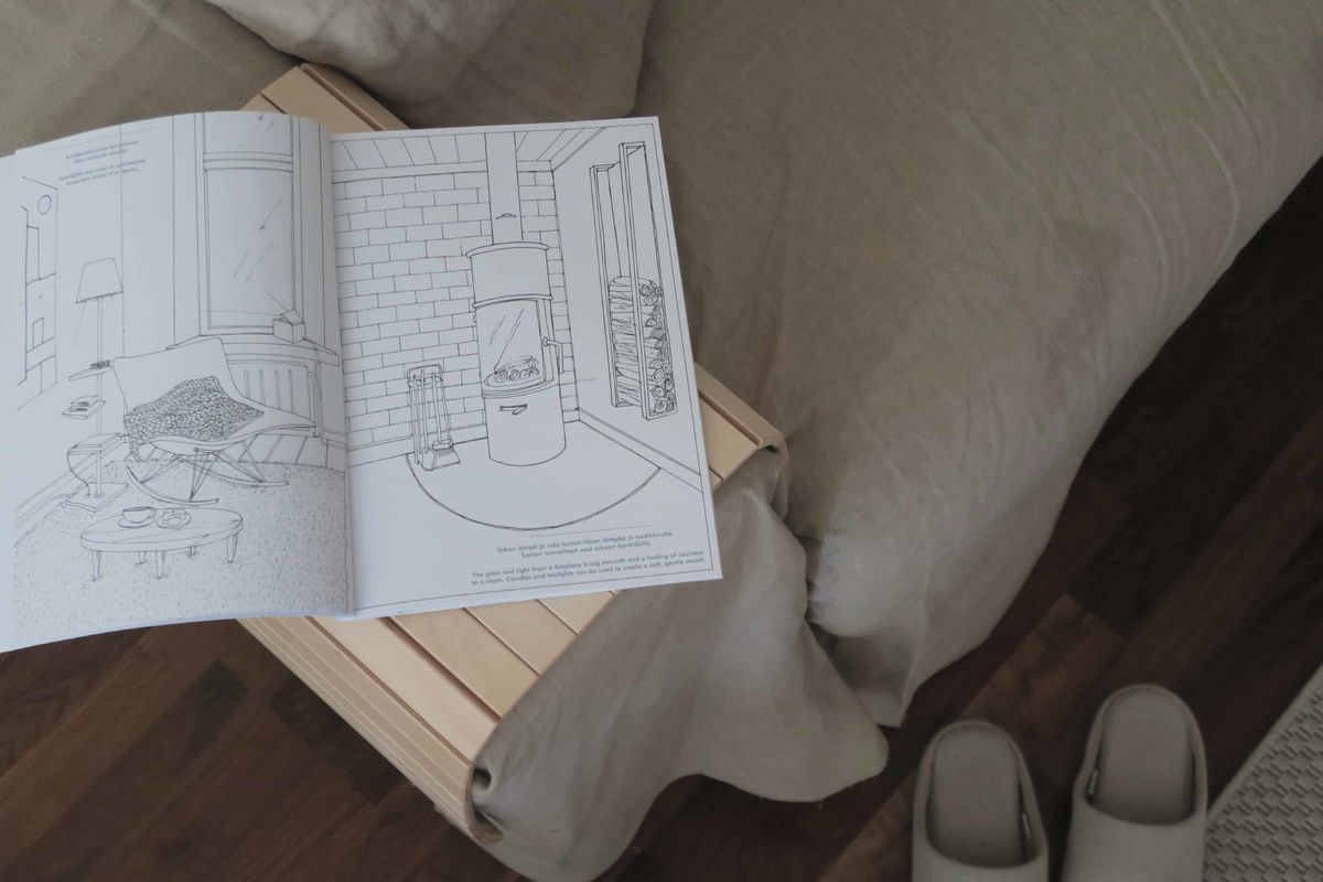 LOFT- sisustuksen värityskirja