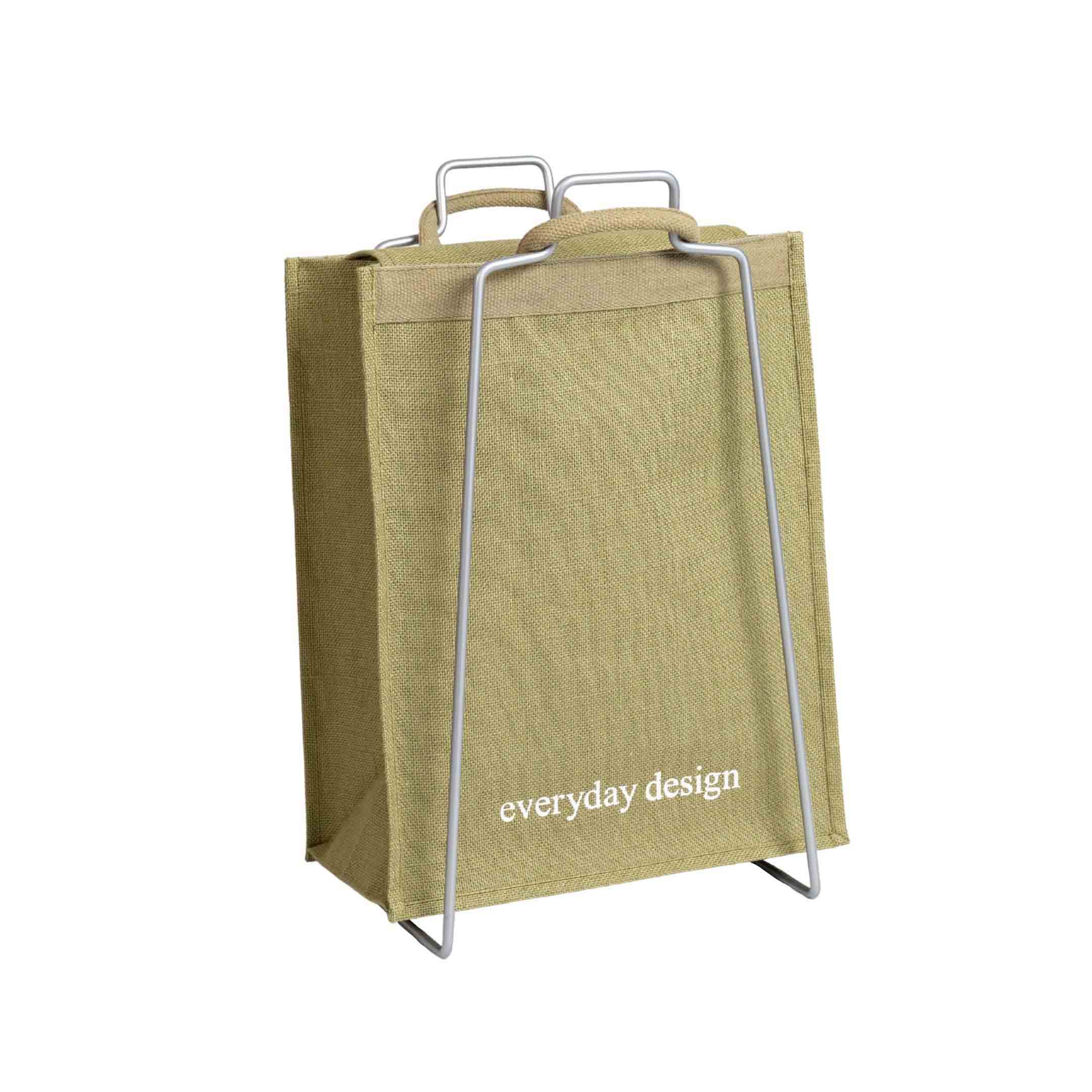 HELSINKI-kassiteline hopea ja juuttikassi