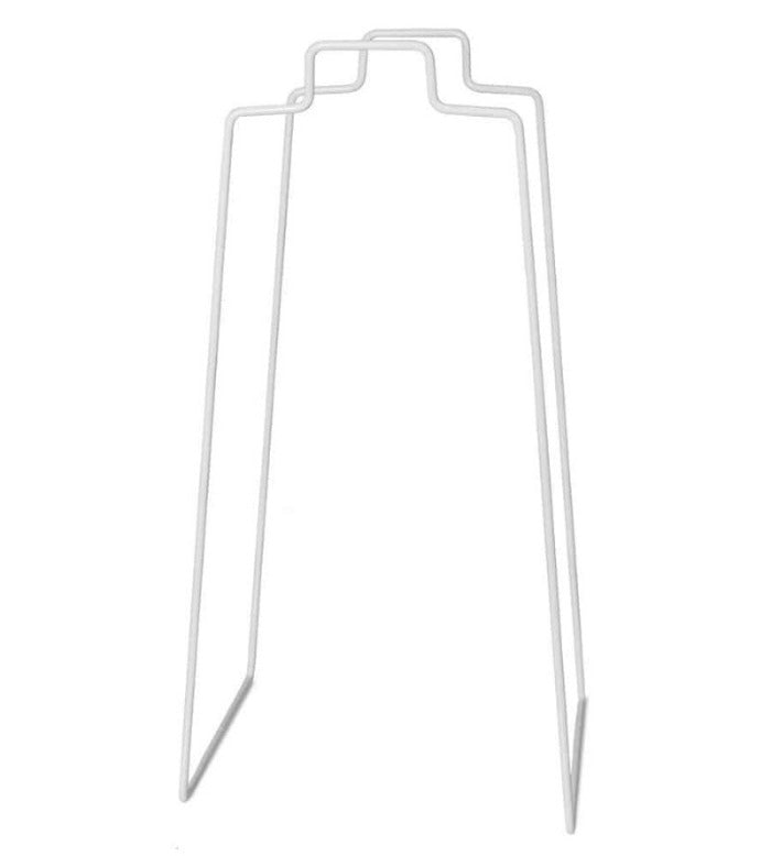 TURKU XL -kierrätysteline valkoinen