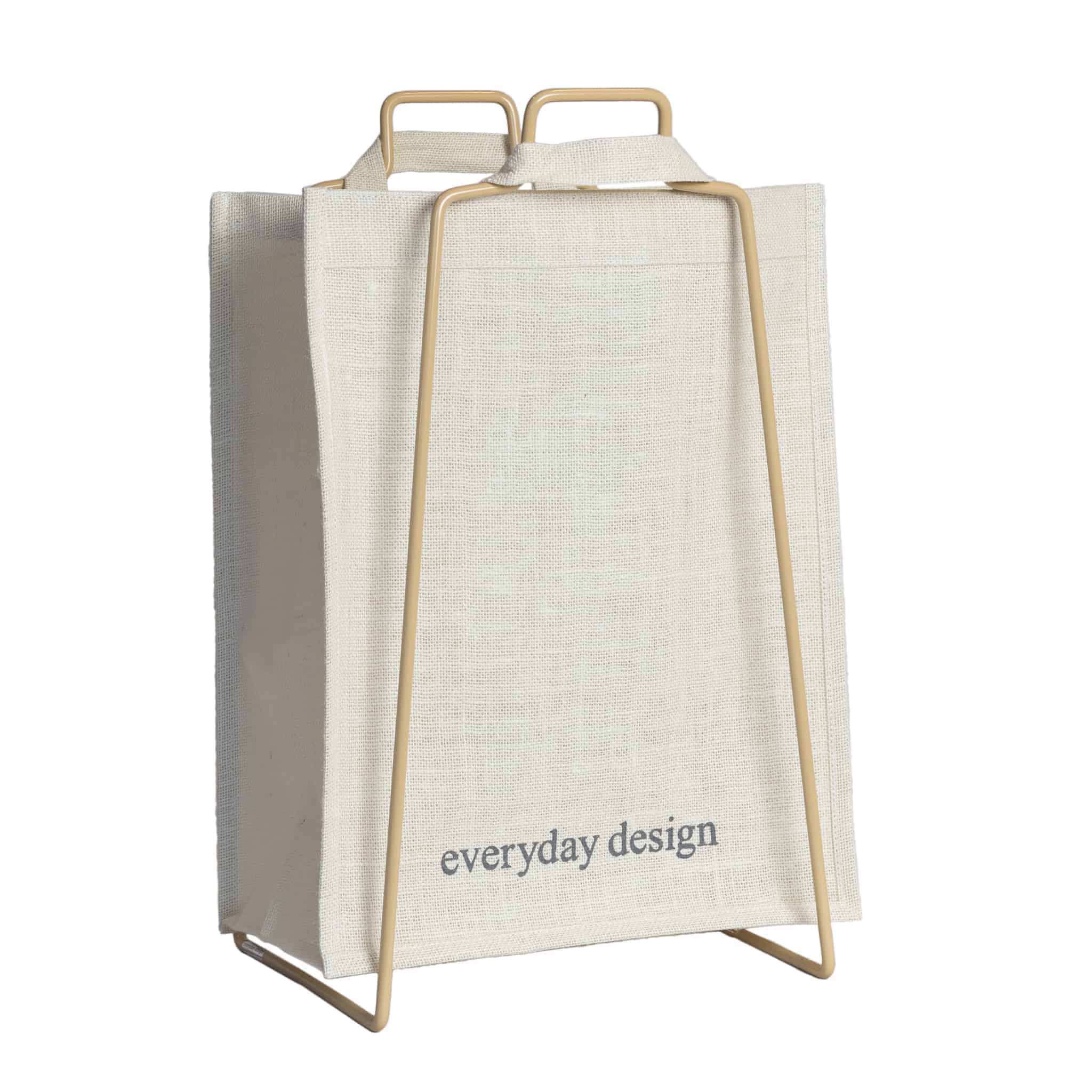 HELSINKI-kassiteline beige ja juuttikassi