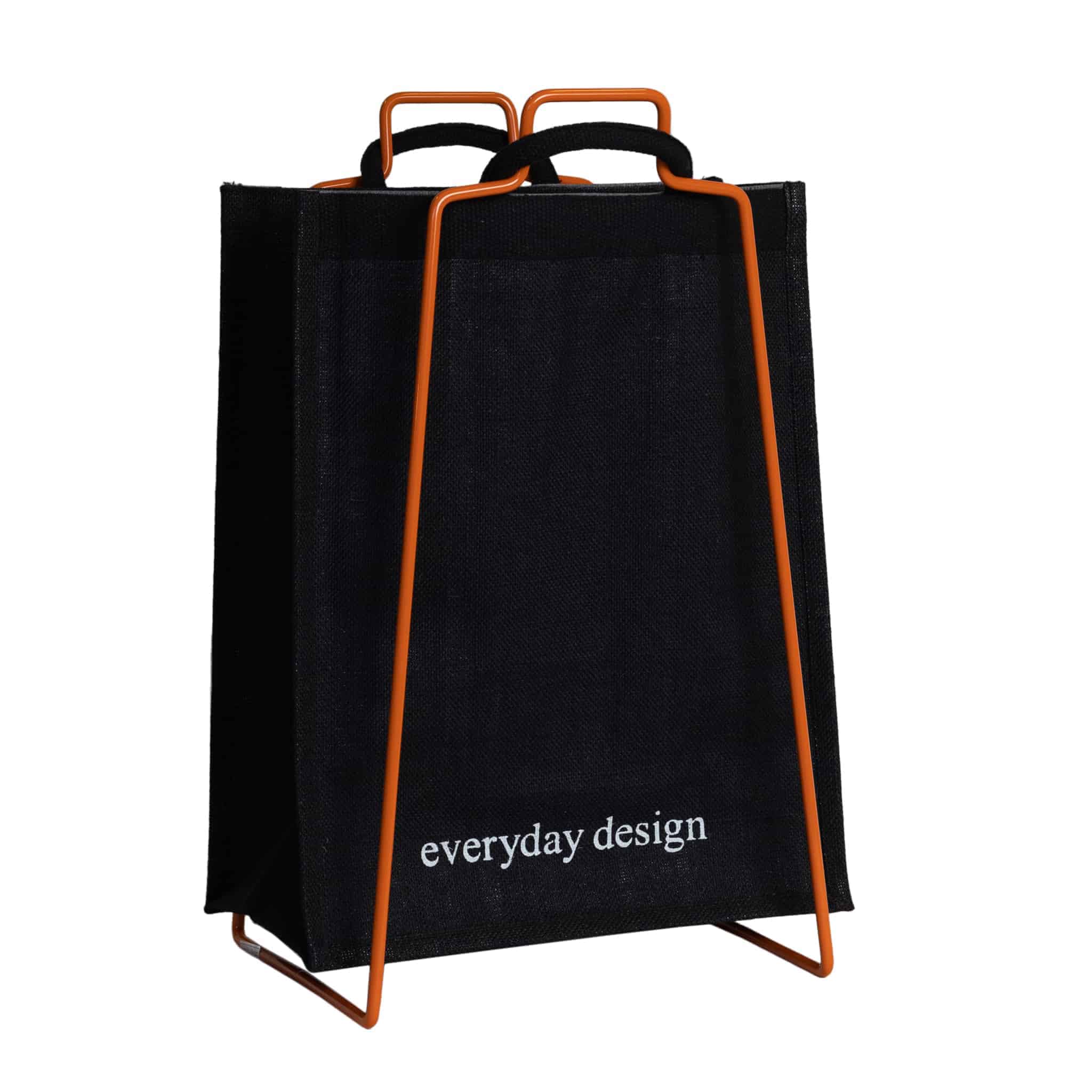 HELSINKI-kassiteline oranssi ja juuttikassi