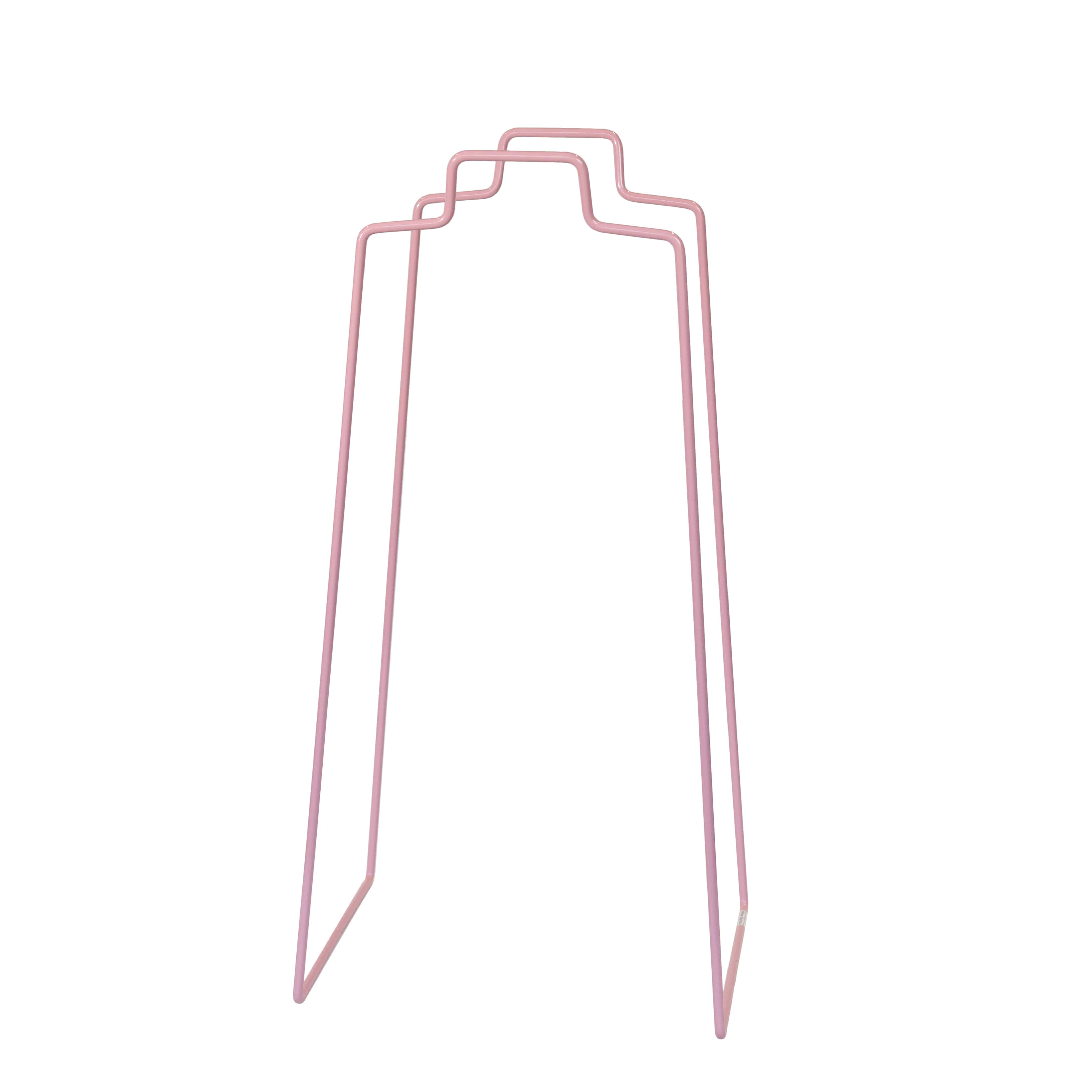 TURKU XL -kierrätysteline vaaleanpunainen