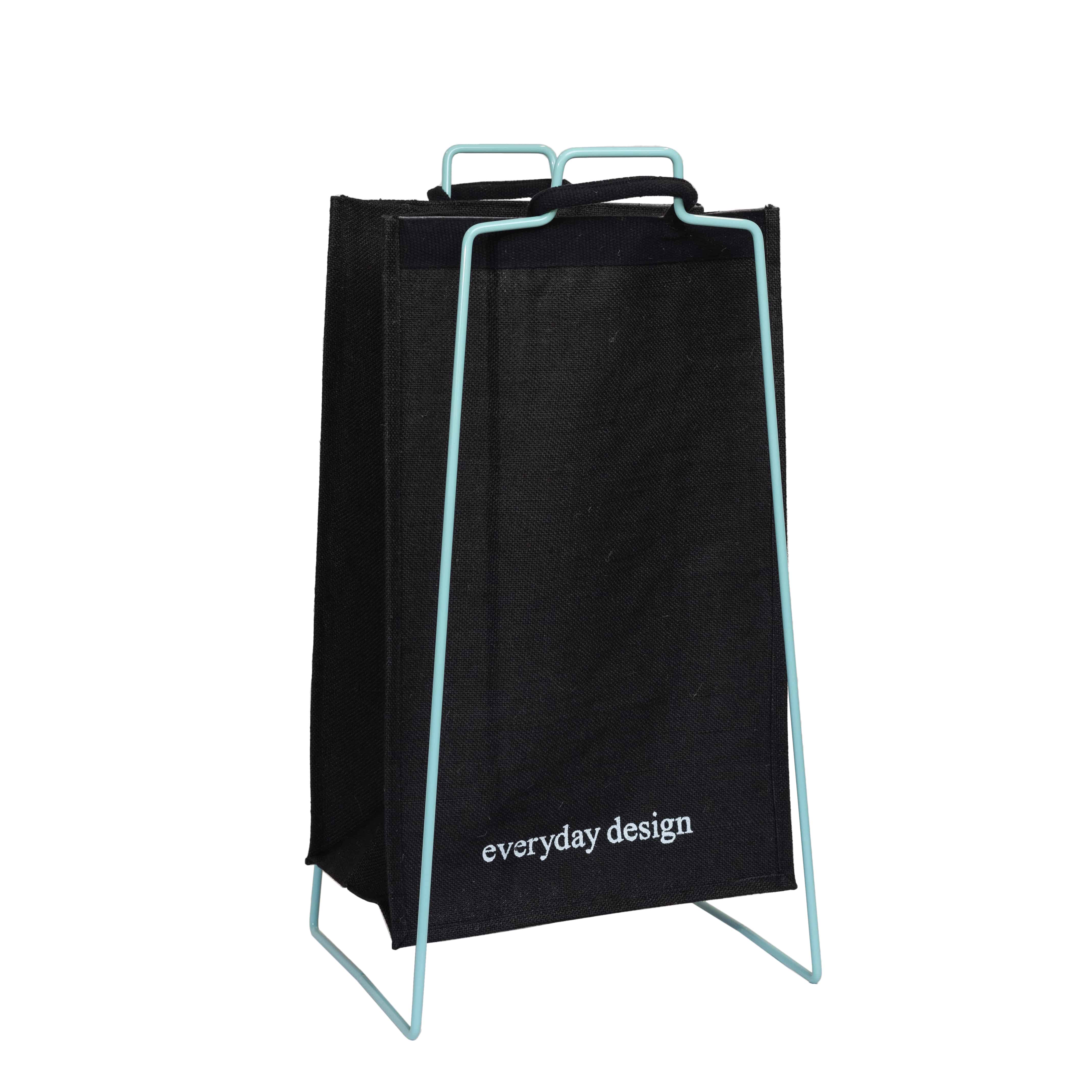 TURKU XL -kierrätysteline turkoosi ja XL-kassi